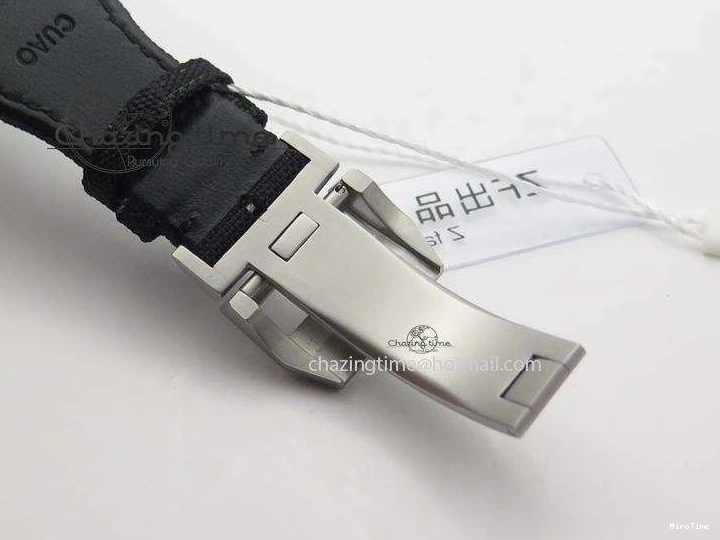 MIROTIME 0422 Comfortable Pilot Chrono IW388003 Real Ceramic ZF 1:1 Best Edition On Black Nylon Strap A 7322